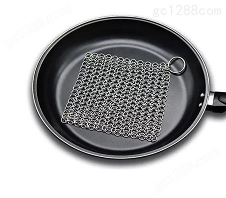 安平瑞申不锈钢刷锅网厨房清洗神器不锈钢环形网尺寸定制产品