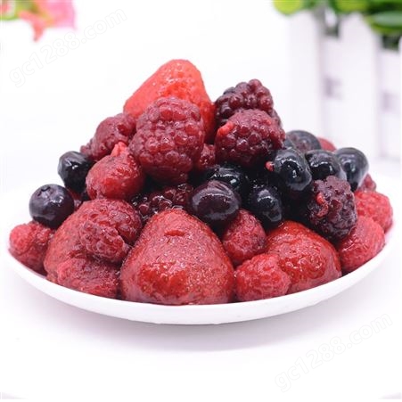 冷冻莓果新鲜混合莓草莓红树莓蓝莓黑莓速冻水果烘焙商用冰冻杂莓