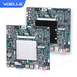 VOELLS工业主板英特尔处理器赛扬J1800双核支持2/6/10COM版本可选