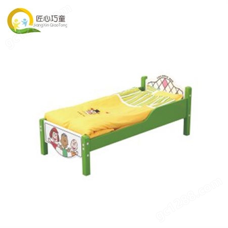 来图定制橡木单人床 幼儿园午休室儿童床 支持来图定制 巧童