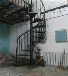 北京专业制作旋转楼梯钢结构外挑楼梯消防楼梯