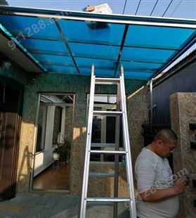 北京昌盛恒鑫专业制作雨棚晾衣房庭院封顶