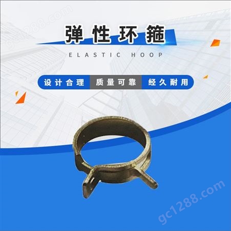 天津鑫帮紧固件 不锈钢喉箍 欧式强力管箍管卡 双耳/单耳卡箍