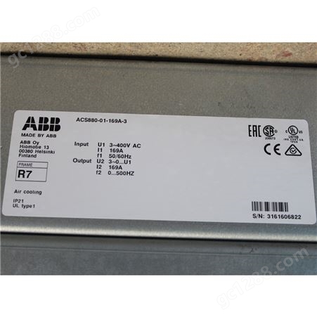 专业ABB变频器维修服务ACS880-01-169A-3拆机资源