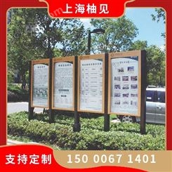 科技园产业园区宣传栏 告示牌 标识标牌 导视系统