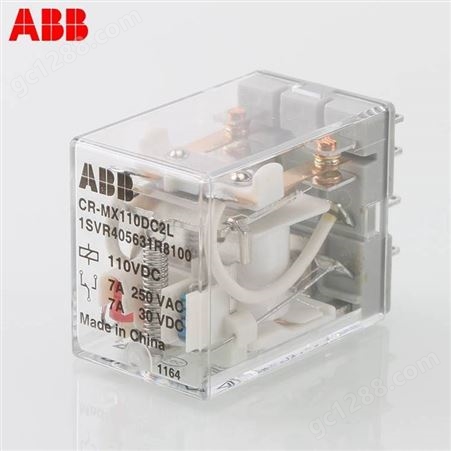 ABB CR-MX系列插拔式中间接口继电器 CR-MX024DC2L