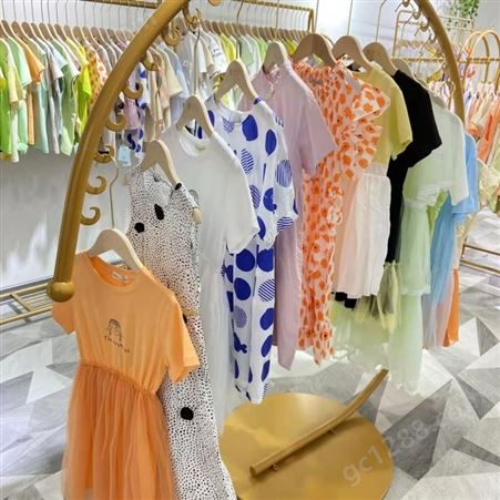 苏格马k可童装2022韩版时尚中大童夏款套装连衣裙 品牌折扣童装批