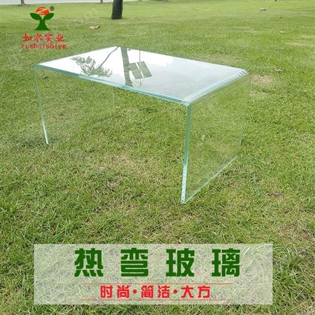 超小半径弯钢 曲面玻璃 弧形玻璃楼梯栏杆 U型玻璃 弧形玻璃