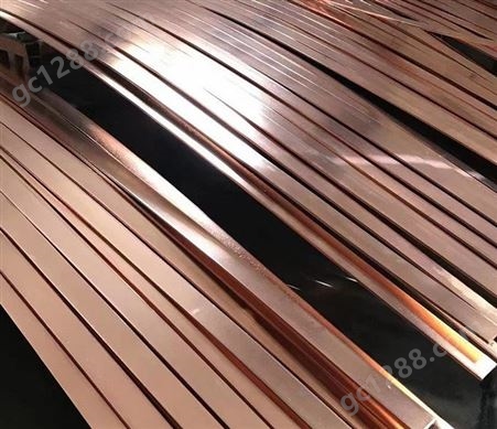 防雷 接地工程用 接地引下线铜包钢扁钢 镀铜（铜层0.254mm）