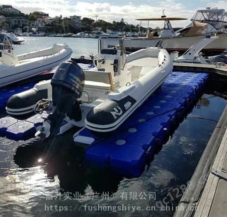 塑料浮筒码头 摩托艇 游艇码头钓鱼养殖平台浮箱浮桶休闲娱乐垂钓d