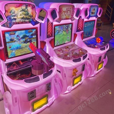 康辉电玩滑板英雄游戏机生产厂家及价格 儿童电玩店设备