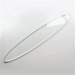 外贸直供高透超白钢化玻璃异形定制设备盖板精雕可丝印LOGO加工