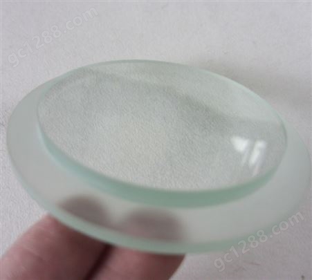 加工8mm超白台阶钢化玻璃精磨圆形台阶玻璃应用于地埋灯具玻璃