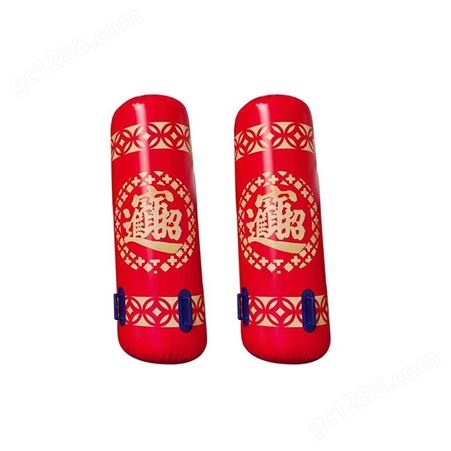 春节大红灯笼鞭炮充气模型定 制新年节日挂饰户外场景广告布置