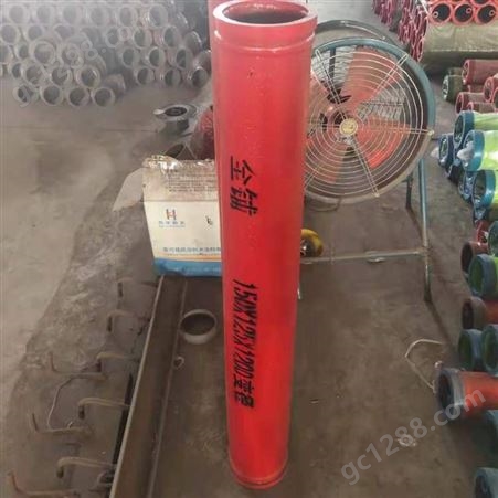 聚佳 DN125高压泵管 直缝无缝地泵管 适用于建筑建材 耐磨