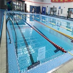 不褪色泳池PVC胶膜 学校体育馆游泳池pvc装饰防水胶膜 全国施工