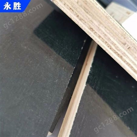 防水建筑模板 山东永胜胶合板 可反复使用30次以上