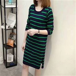 广西桂林服装城找到便宜女毛衫 杭州库存服装市场好看的加厚女士毛衫