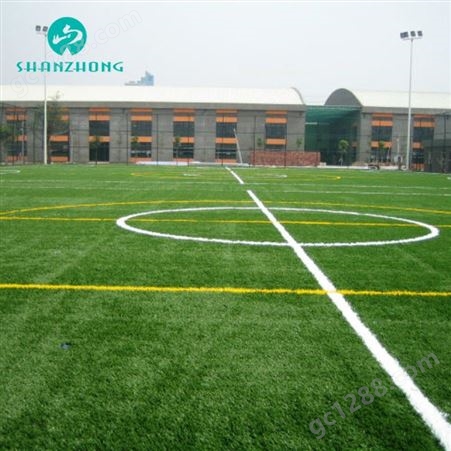 学校操场防晒抗老化体育场足球训练中心5cm人造足球草坪