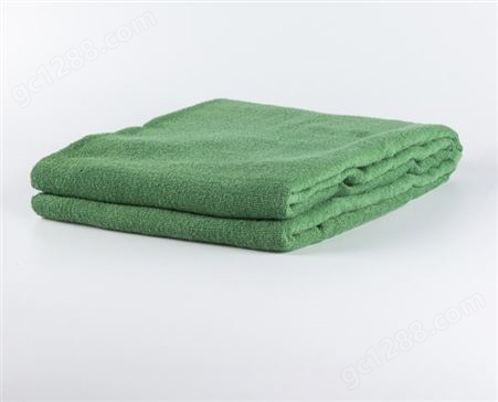 盖毯加工 专业毛被巾被制造救灾物资军绿纯棉毛巾薄毯被