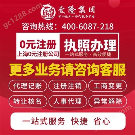 上海浦东临港自贸区注册公司零元公司注册执照零申报个独公司