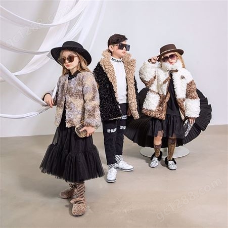 莉莉日记2020秋冬新款 韩版时尚中大童外套 一手童装货源批发