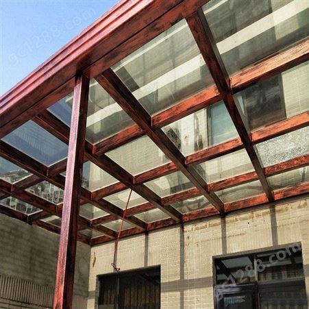 钢结构工程型钢 钢结构雨棚 定制 诚信经营按需定制-北京博雅广告基地3