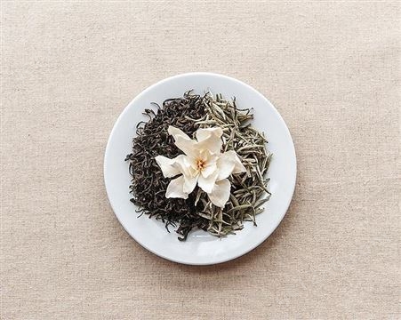青岛一站式奶茶原料采购 商用栀子绿茶