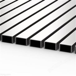 定制铝方管 6063铝方通 装饰铝管 瑞道新材料规格齐全矩形管