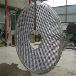 百纳生产大口径压力容器法兰管板 碳钢折流板