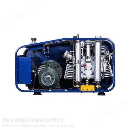 便携式小型三级压缩高压填充泵NRW18呼吸用空压机潜水气瓶填充泵