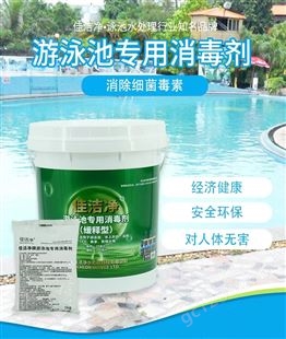 泳池消毒粉 杀菌消毒剂 泳池水净化 消毒灭藻剂
