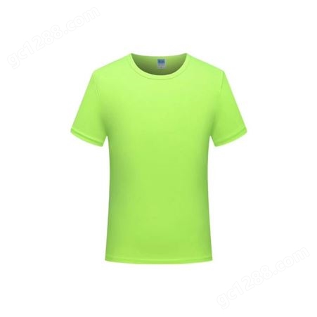 速干T桖衫 纯色低价圆领广告衫 夏季短袖 T恤衫 定做夏短袖