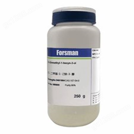 福斯曼  99% 3,5- 二甲基-1- 己炔-3- 醇 C8H14O CAS107-54-0