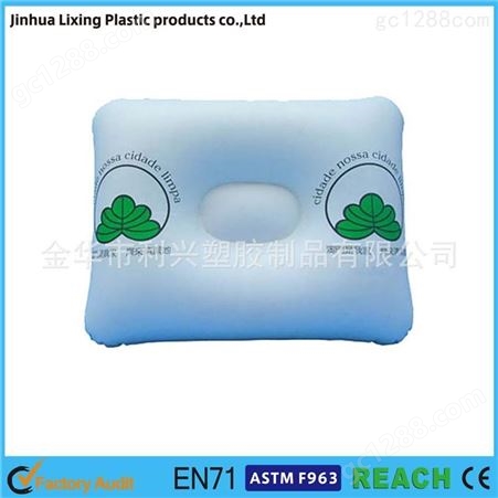 供应：充气枕头 方形充气沙滩枕 充气音乐枕头