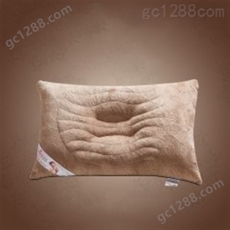 红素枕头决明子水晶绒枕芯 护颈椎枕 保健 300个起订不单独零售